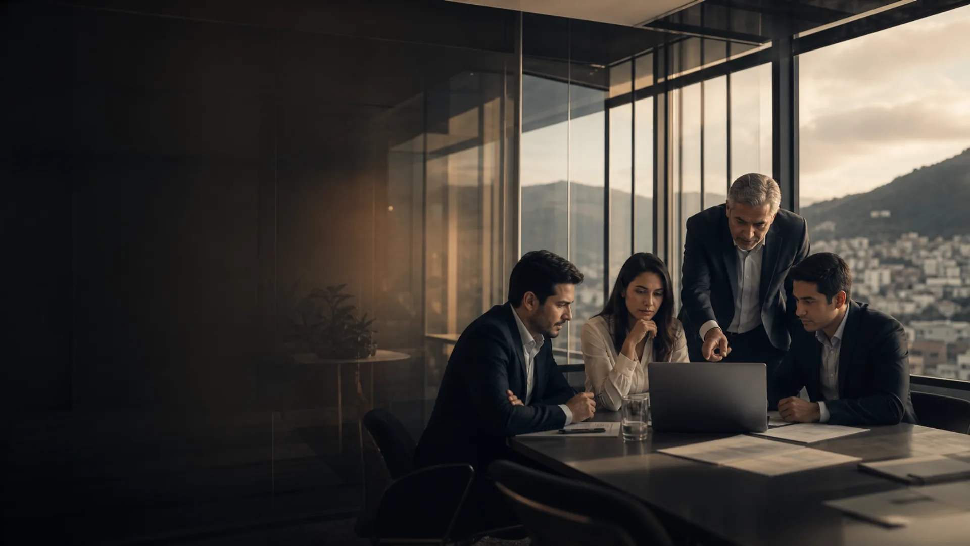 Equipo de Ascendra trabajando en estrategia financiera